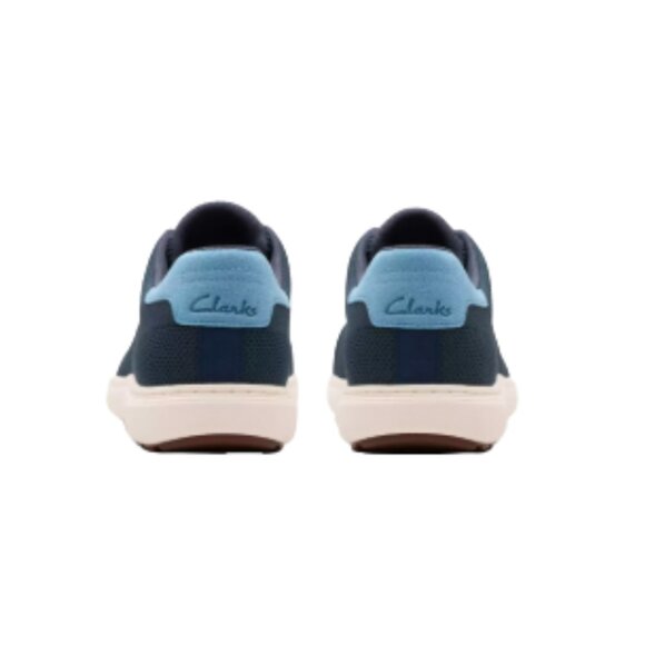 Clarks Mapstone Lace Men’s Shoe – Navy Knit (26181372)